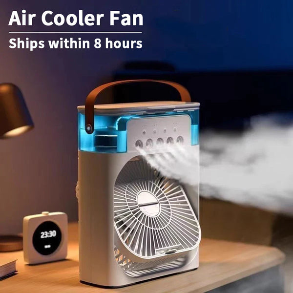3-in-1 Desk Fan: How Cooling, Humidifying, and Night Light Modes Work