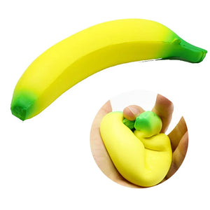 Banana Squishy Stress Toy – Slow-Rise Jumbo Fruit Fidget (18cm) view 9