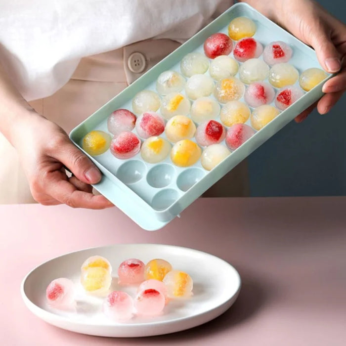 Round Ice Ball Tray — Whiskey & Cocktail Ice Mold