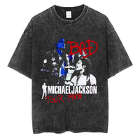 Michael Jackson Washed Graphic Tee
