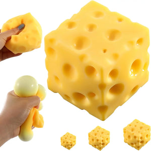 Cheese Squishy Toy – Jumbo Slow-Rise Stress Ball (2.4", 2.8" & 4") view 10
