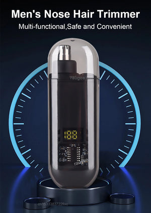Rechargeable Nose Hair Trimmer – Electric Nose & Ear Hair Clipper view 7