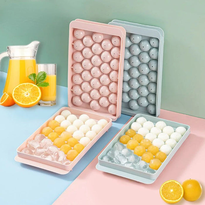 Round Ice Ball Tray — Whiskey & Cocktail Ice Mold