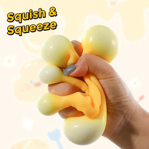Cheese Squishy Toy – Jumbo Slow-Rise Stress Ball (2.4", 2.8" & 4") view 4