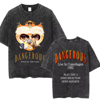 Michael Jackson Washed Graphic Tee