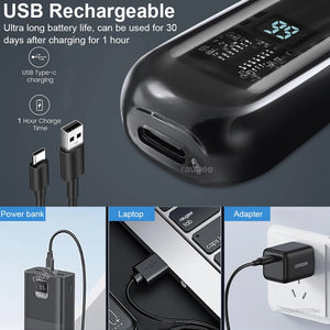 Rechargeable Nose Hair Trimmer – Electric Nose & Ear Hair Clipper view 4