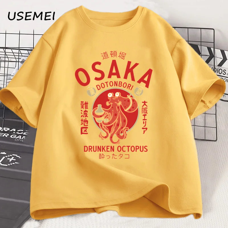 Osaka Drunken Octopus Graphic Tee
