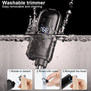 Rechargeable Nose Hair Trimmer – Electric Nose & Ear Hair Clipper view 5
