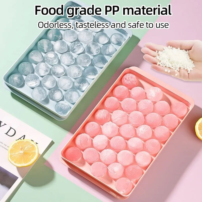 Round Ice Ball Tray — Whiskey & Cocktail Ice Mold