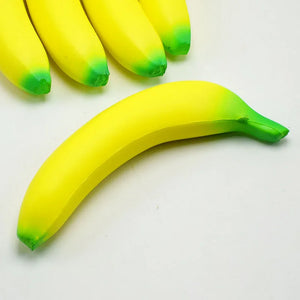 Banana Squishy Stress Toy – Slow-Rise Jumbo Fruit Fidget (18cm) view 3