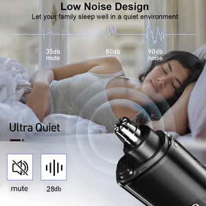 Rechargeable Nose Hair Trimmer – Electric Nose & Ear Hair Clipper view 10
